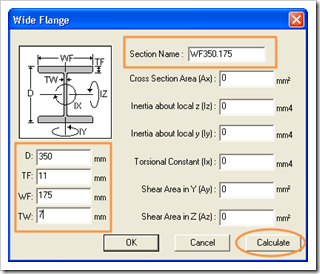 Create User Table – Fasilitas Untuk Membuat Profil Penampang Sendiri